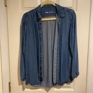 GAP denim button up
